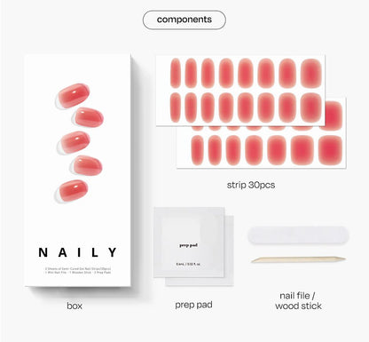 NAIL STRIP 30 PIEZAS STYLE AX 89