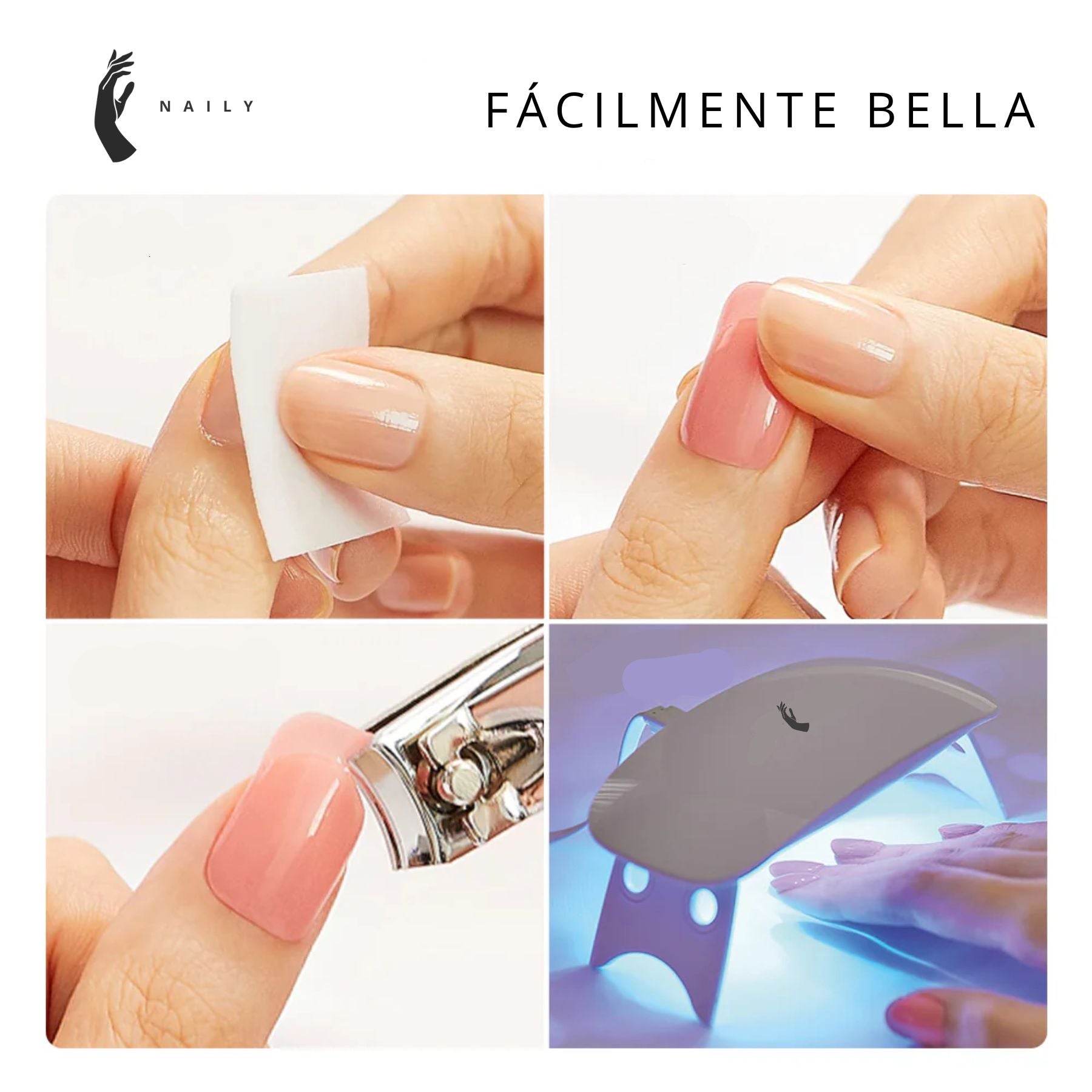 UÑAS DE SALÓN EN CASA